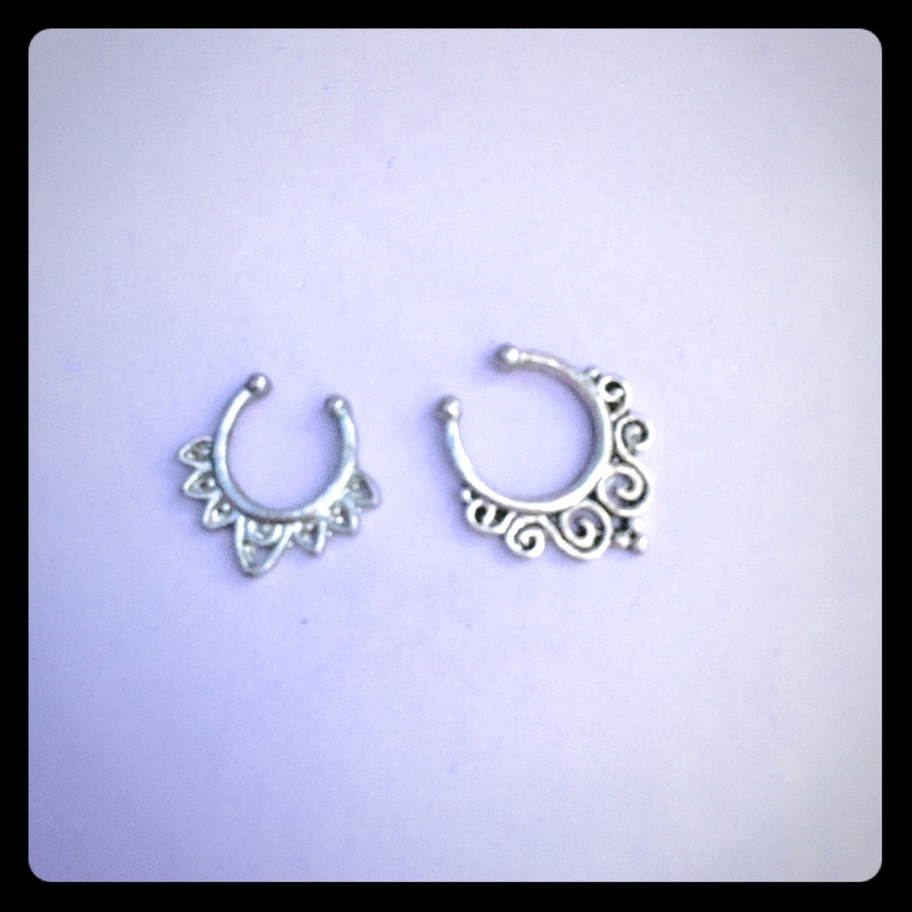 🕉 Mendhi faux Septum rings 🔱